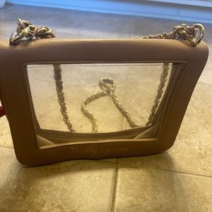 Madly Yours Game Day Clear Crossbody Purse